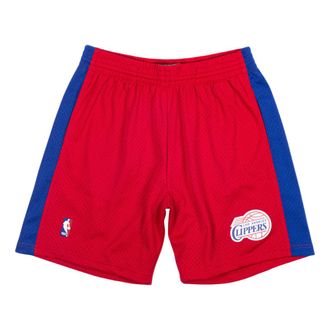 Mitchell & Ness Los Angeles Clippers Swingman Shorts Red SMSHSB19046-LACSCAR00