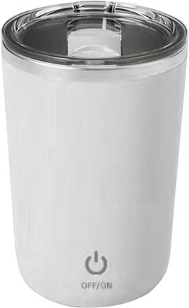 OEM Taza De Caf&eacute; Con Agitador, Taza De Caf&eacute; Con Agitador Autom&aacute;tico, Taza De Caf&eacute; Magn&eacute;tica De 350 Ml Para Uso Dom&eacute;stico (blanca)