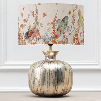 Voyage Maison Elphaba Table Lamp With Koi Carp Eva Lampshade in Gold