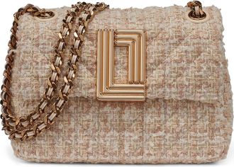 Karl Lagerfeld Lafayette Boucle Crossbody in Neutral at Nordstrom