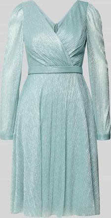 Troyden Collection Regular Fit Kleid in Wickel-Optik in Mint, Gr&ouml;&szlig;e 32