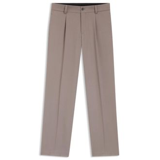 HUGO BOSS Modern-fit trousers in stretch twill