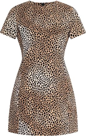 Michael Michael Kors Mini-jurk met luipaardprint - Beige