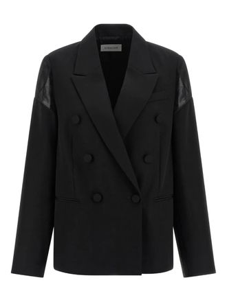 ARMARIUM Sveva double-breasted blazer - Black