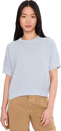 Splendid Annmarie Ss Ssweater Womens Sweater Country Air : LG (Womens 10-12), Cotton