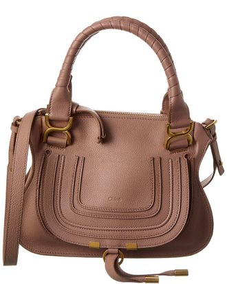 Chlo&eacute; Chloe Marcie Small Leather Satchel