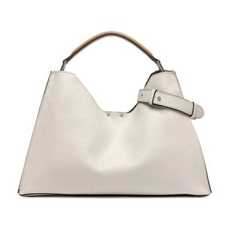 Gianni Chiarini Aurora Bag - Dames - Handtassen - Beige - ONE Size - Leer - Tassen