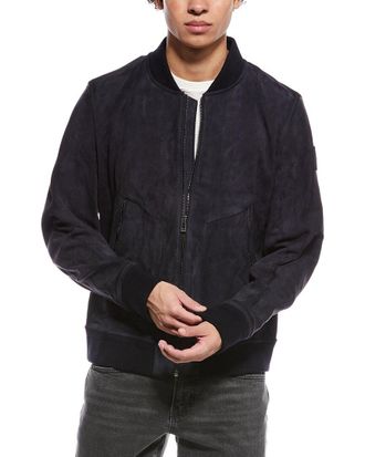 Belstaff Continental Suede Bomber Jacket