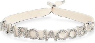 Marc Jacobs Accessoires, Dames, Wit, ONE Size, Laced Logo Armband