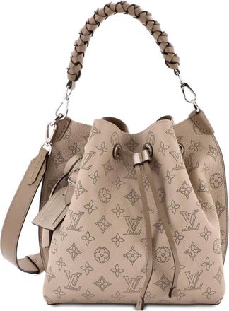 Louis Vuitton Muria Mahina Leather bucket bag - Beige