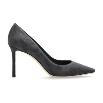 Jimmy Choo London Pumps, female, Gray, Size: 7 1/2 US Romy 85 Pumps