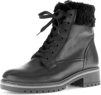 Gabor Womens Lace-Up Ankle Boots, Black 57, 5.5 UK