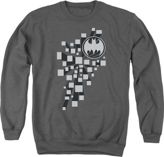 Gildan Batman Gotham 3d Adult Crewneck Sweatshirt