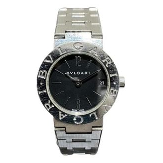 Bulgari Pre-owned Watches, female, Black, Size: ONE SIZE Pre-owned Bb23Ss Stainless Steel Watch