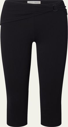 Frame Denim x Alexandra LeClerc The Casino Capri Pants