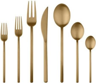 Mepra Due Flatware Set - 32 Pieces in Ice Gold at Nordstrom