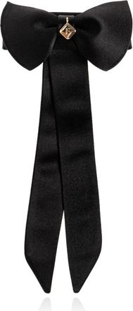 Ferragamo Vara Strik Haarclip - Dames - Haaraccessoires - Zwart - ONE Size - Satijn - Accessoires
