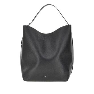 Toteme Grained leather tote bag Woman One Size