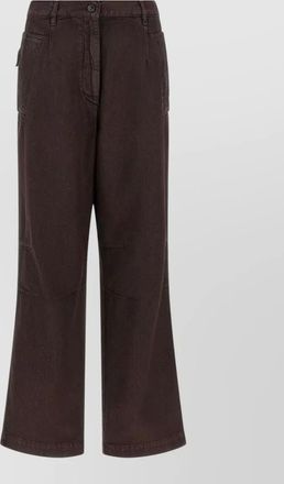 Dries Van Noten denim wide-leg jeans