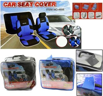 Trade Shop Trade Shop - Coprisedili Auto Universali Copri Sedili Anteriori Posteriore Poggiatesta 4806