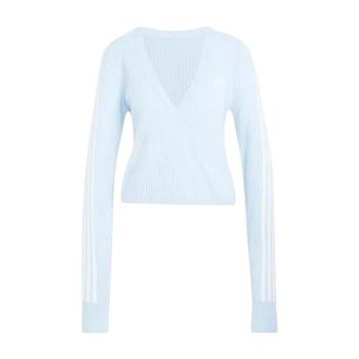 adidas C&aacute;rdigan envolvente de punto - Sport - Mujer - Azul - XS