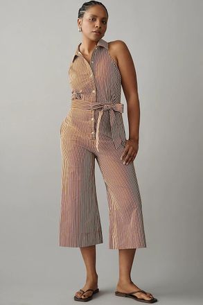 Maeve Sleeveless Crop Jumpsuit