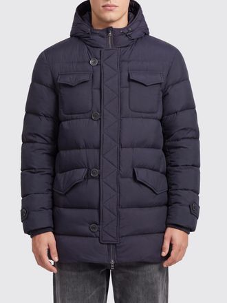 Herno Piumino corto Eskimo in nylon impermeabile imbottito in piuma doca