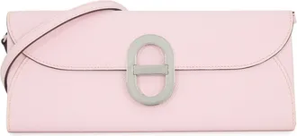 Herm&egrave;s Pink Epsom Leather Chain/Shoulder Wallet (Pre-Owned)