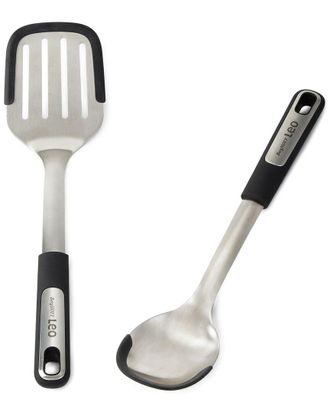 Berghoff Berghoff Graphite 2Pc Turner & Serving Spoon Set