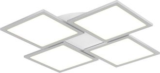 Lucande Led Ilira in Grigio da Alluminio - Lucande