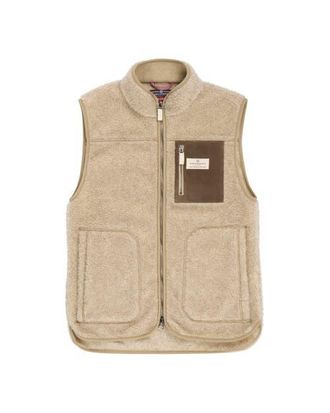 Amundsen & Scott Heroes Wool Fleece Vest Womens in Natural at Nordstrom, Size X-Large Eu