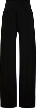 Wolford Broek - Dames - Wijde Broeken - Zwart - S - Wol - Broeken