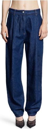 Magda Butrym Loose-fit Jeans, female, Blue, Size: S Toteness Jeans