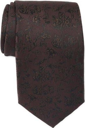 Nordstrom Rack Everett Floral Tie in Chocolate at Nordstrom Rack