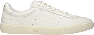 Celine M&auml;nners Sneakers Wei&szlig;/Schmutzwei&szlig;es Leder