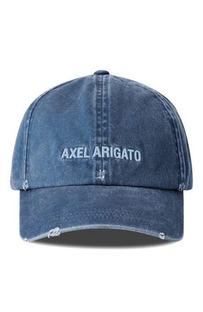 Axel Arigato AA Logo Cap in Blue at Nordstrom