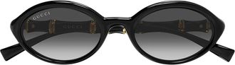 Gucci Sunglasses Gg2059 S 001 Black/Grey Women