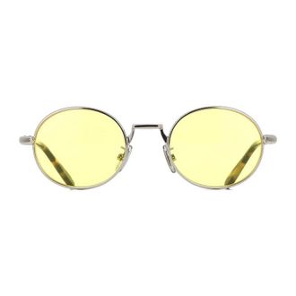 Loewe Oval Full Rim Sunglasses - Silver