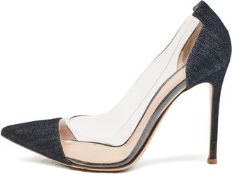 Gianvito Rossi Pumps Plexi 110mm - Blu