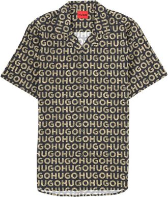 HUGO BOSS Black Regular Logo Shirt