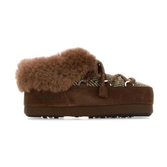 Moon Boot EVX Chalet Faux Fur Mules - female - Moon Boot - Skiing & Snowboarding - Brown - 2 UK - Sport