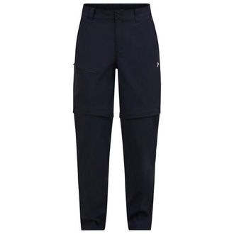 Peak Performance Iconiq Zip-Off Pants Trekkinghose f&uuml;r Damen | schwarz