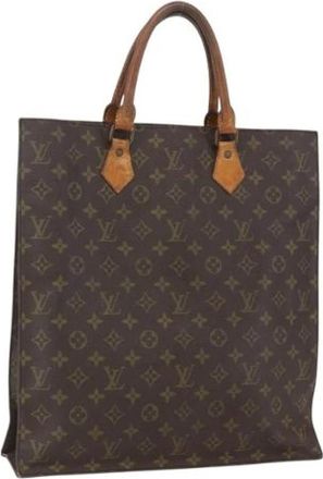 Louis Vuitton Pre-owned Vintage Canvas Tote Bag - Dames - Vintage Shopper - Bruin - ONE Size - Vintage