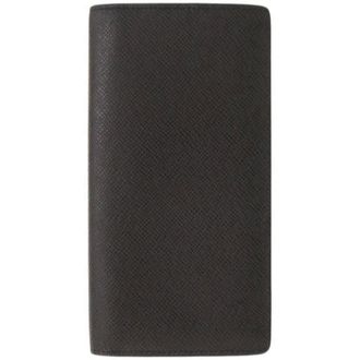 Louis Vuitton Pre-owned Wallets, male, Black, Size: ONE SIZE Pre-owned Long wallet (bi-fold)
