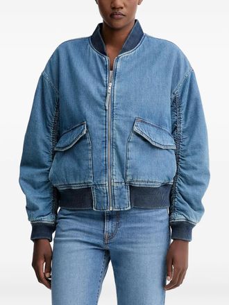 Levi's Andy denim bomberjack - Blauw