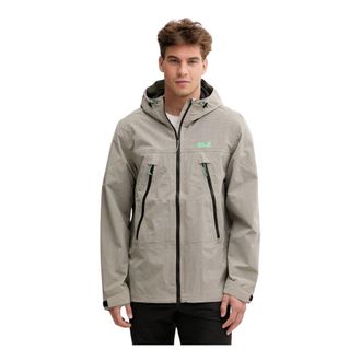 Jack Wolfskin Find The Wild 2L Jkt - Heren - Sport - Grijs - Maat: M Wol