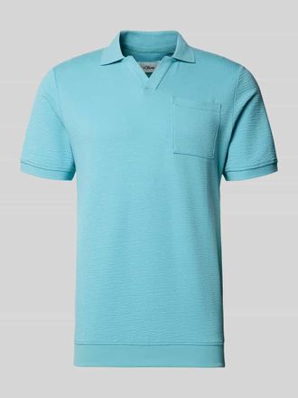 s.Oliver Red Label Regular Fit Poloshirt aus Baumwoll-Mix in Tuerkis, Gr&ouml;&szlig;e 3XL