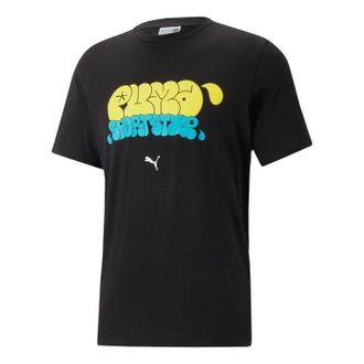 Puma Graphics Graffiti T-Shirts Black 622553-01