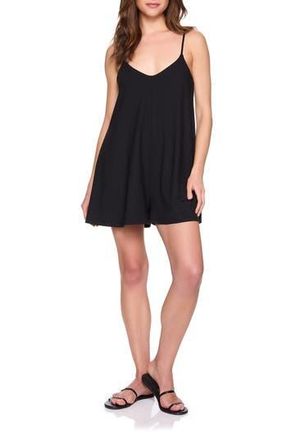 Susana Monaco String Romper in Black at Nordstrom Rack, Size X-Large