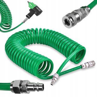 OEM Manguera De Poliuretano En Espiral De 8x12 Mm Y 10 M Para Compresor